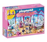 Playmobil Calendrier de l'Avent 9485 Bal de Noël au Salon de Cristal 24 surprises avec 4 personnages