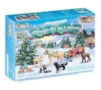 Playmobil Advent Calendar Sled Walk Construction Game Multicolore