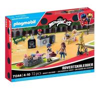 Calendrier de l'Avent - PLAYMOBIL - Miraculous Pique-nique à Paris - 24 surprises - 72 pièces - Dès 4 ans