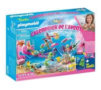 Calendrier de l'Avent PLAYMOBIL - Monde des Sirènes - 24 surprises - Pour enfant de 4 ans et plus