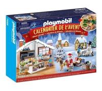 Calendrier de l'Avent PLAYMOBIL - Pâtisserie de Noël - 4 personnages et accessoires