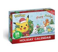 Calendrier de l'Avent Pokémon - BANDAI - 24 figurines inédites - Pour enfant à partir de 4 ans - Figurines aléatoires