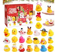 Calendrier de l'Avent pour bébé 2024, calendrier de Noël, canard de bain, mini canards amusants, enfants, Baby Born