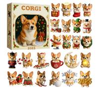 Calendrier De L'Avent Pour Chiens 2025 24 Jours 2D Pour Chiens, Calendrier De L'Avent Avec Compte À Rebours Pour Animaux De Compagnie C-alendrier De Compte À Rebours De Noël Pour Animaux De Compagnie