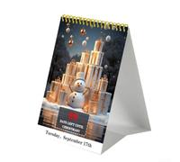 Calendrier de l'Avent pour papier 100 jours pour compte à rebours 2024 | 100 jours d'anticipation, septembre à la veille de Noël, feuilles quotidiennes, ambiance festive