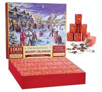 Calendrier de l'Avent Puzzle - AUTREMENT - Puzzle Noel Terre de Nol - 1008 Pices - 24 Botes