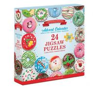 Calendrier De L'Avent Puzzle - Beignets De Noël - 24 Puzzles De 50 Pièces