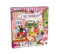 Calendrier De L'Avent Puzzle Cottage De Noël - Un Puzzle de 1008 Pièces en 24 coffrets