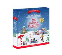 Calendrier De L'Avent Puzzle - Foire De Noël - 24 Puzzles De 50 Pièces