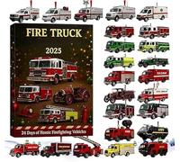 Calendrier de l'Avent Racing 2025, calendrier de l'Avent 2025 de 24 jours, boîte de l'Avent 2025 avec figurines, poupée de collection, mini ornement et breloques à suspendre pour enfants (D)