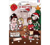 Calendrier de l'avent Famille - 25 recettes de cuisine pour Noël - Avent adultes et enfants à partager