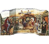 Calendrier de l'Avent « Recherche d'auberge » : calendrier pliable à poser