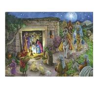Calendrier de l'avent religieux - Crèche traditionnelle - Llobet Llobet josephin (Auteur)