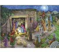 Llobet Llobet Josephin – Calendrier de l'avent religieux – Crèche traditionnelle – Broché