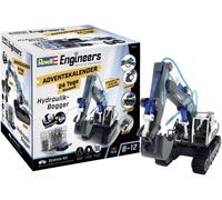 Calendrier de l'Avent Revell Engineers Adventskalender \ Engineers Excavator\ Pelle hydraulique technique