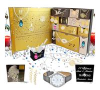 Calendrier de l'avent SC Crystal - 11 bijoux et 1 montre ornée d'un véritable diamant