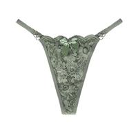 Calendrier de l'Avent Sous-vêtements Europe Amérique Dentelle Sous-vêtements Tanga Grande Taille Sous-vêtements Boîte de Rangement Sous-vêtements Plastique, vert, M