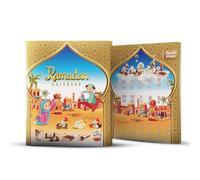Calendrier de l'Avent spécial Ramadan 2025 idéal pour les enfants et les gourmands, 28 Chocolats KINDER, 28 jours, 28 récompenses avant l'Aïd Al Fitr. Dimension 50 cm x 42 cm.