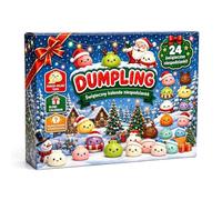 Calendrier de L'Avent Squishy 2026 24 Jours Anti Stress Cadeau Noel | Compte à Rebours De Noël, Dumpling Pailleté, Retour Lent, Boîte Surprise, Jouet Sensoriel, Décoration Fêe, Cadeau de Noël