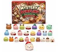Calendrier de l'Avent Squishy 2026,24 Jours Noël Petits Pains 3D Surprise | Une idée cadeau originale pour les amateurs de surprises, de personnages mignons et de décorations de Noël