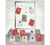 Calendrier de l'Avent 'STYLE', 24 sachets en papier