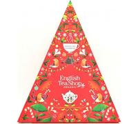 CALENDRIER DE L'AVENT (THÉ) PYRAMIDES(POMPINIER ROUGE - 13 épices) (25 x 2 g) 50 g - ENGLISH COTTAGE ORGANIC (SEASONAL PRODUCT)