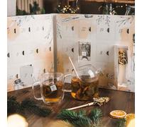 Calendrier de l'avent tisanes bio et bouquets à infuser