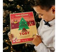 Calendrier de l'Avent Toblerone 2025 personnalisé avec photo - Calendrier de l'Avent au chocolat Toblerone personnalisé pour femmes et hommes, un cadeau de l'Avent amusant