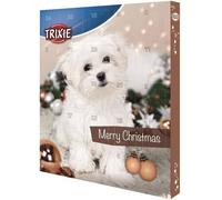 Calendrier de l'Avent - TRIXIE - Marron - Pour chien - 24 fenêtres - Friandises variées