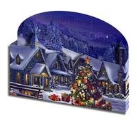 Calendrier de l'Avent - Veillée de Noël - Evangelisti Dominique Evangelisti (Illustration), Evangelisti domin. (Auteur)