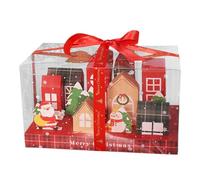 Calendrier de l'Avent vide à remplir | Calendrier de Noël vide 2025 - Boîte de rangement pour biscuits de Noël | Pour collations au chocolat, réunions de , bureau, enseignants, étudiants