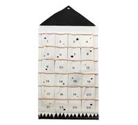 Calendrier De L'avent Vide À Remplir, Pochette Calendrier De L'avent Tissu, Calendrier Avent A Remplir, Sac De Rangement Mural Avce 24 Poches, Pochette Noel Réutilisable, Organisateur Cuisine O Bain