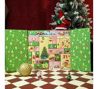 Calendrier de l'Avent vide à remplir vous-même, créez votre propre calendrier de l'Avent - 24 boîtes de compte à rebours colorées réutilisables à remplir, calendrier de Noël 2025 à faire soi-même