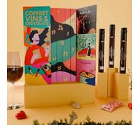 Calendrier de l'avent : vins et chocolats