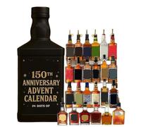 Calendrier de l'Avent Whisky 150e Anniversaire 2025, Miniatures Whisky Compte à rebours de Noël 24 jours, Cadeau Surprise de Noël 2025 pour Adulte (1PC)