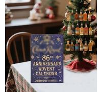 Calendrier de l'Avent Whisky 2025, 24 Pendentifs Whisky pour le Compte à Rebours des Fêtes et les Cadeaux, un Voyage Gustatif Quotidien à la Découverte des Saveurs du Whiskys à Travers le Monde