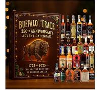 Calendrier De L'Avent Whisky 2025 - Calendrier De NoëL 2025 Hommes 24 Jours Sans RéPéTition,Coffret Cadeau De NoëL éDition Collector