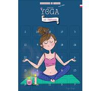 Calendrier de l'Avent Yoga pour Adulte | 25 postures à réaliser, Calendrier de l'Avent ou de l'Après, zen et bien-être, A3, Chevalet inclus