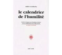 Calendrier de l'humilité - Miklós Szentkuthy - Corti - broché - Essai