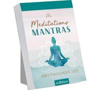 Calendrier de méditation 2025 à arracher avec 365 impulsions positives, à poser ou à suspendre