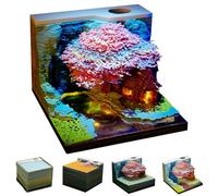 Calendrier de montre 2026 - Bloc-notes 3D avec sculpture sur papier, bloc-notes détachable 8, 5 x 8, 5 x 7 cm, décoration de bureau..