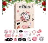 Calendrier de Noël 2026 en acrylique 2D avec 24 jours - Décoration de | Compte à rebours jusqu'à Noël pour enfants et adultes, fans de maison, arbre, mur, fenêtre, bureau, fête, festival
