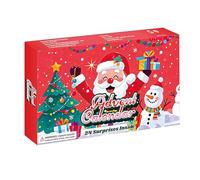 Calendrier de Noël - 24 jours jusqu'à Noël avec motifs d'animaux | Figurines d'animaux réalistes pour la décoration saisonnière, aventure de compte à rebours festif, cadeau chaleureux, artisanat fin