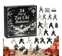 Calendrier de Noël 2D en acrylique à collectionner Figurine d'art martial | Ensemble de figurines de bureau pour adultes et enfants pour la maison, l'entrée, la bibliothèque, le salon, la fête