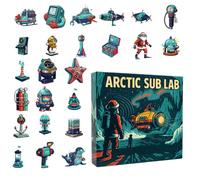 Calendrier de Noël,Acrylique 2D Festif | Calendrier De L De Noël 24 Jours - Pour Festival Fête Rassemblement Bureau Activités De Vacances Famille Hommes Mari Adultes