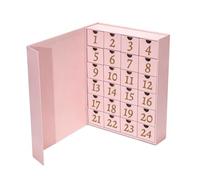 Calendrier de Noël compte à rebours 24 jours DIY réutilisable vide