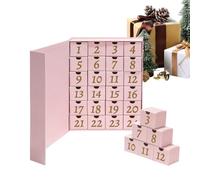 Calendrier de Noël compte à rebours 24 jours DIY réutilisable vide