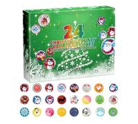 Calendrier de Noël Countdown 2025 Seasonal Keepsake 24-Day - Count Down To Christmas Fidget Squeeze Balls | For Commuting School Study Family Friends Adults