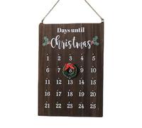 Calendrier de Noël Countdown - | 25 jours Christmas Decorations Countdown, For Friends Neighbors Classroom Living Room Bedroom Study Chambre Wall Farmhouse