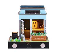 Calendrier de pièce de temps - Papier 3D Schnitzkunst Wochenplaner avec lumière LED | Organisateur créatif de bloc-notes, décoration de table pour le salon Office Apartment Study Ide